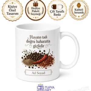 Karabiber Kullananlara Tane Karabiber Toz Karabiber Acı Baharat Kupa Hediye