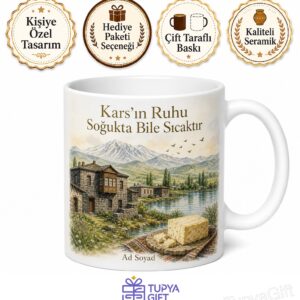 Kars Akyaka Kuyucuk Köyü Gravyer Peyniri Tarihi Evler Doğu Anadolu Kupa Bardak Hediye