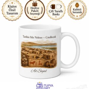 Konya Çumra Çatalhöyük Neolitik Kenti Apa Barajı Tarihin Sıfır Noktası Çay Kupası Hediye