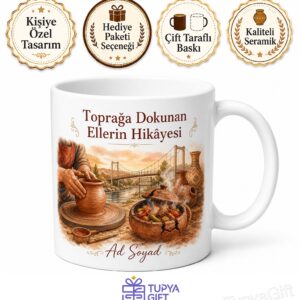 Nevşehir Avanos Çömlek Kızılırmak Sallanan Köprü Testi Kebabı Çamur Sanatı Kupa Bardak Hediye