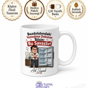Ofis Buzdolabından Yemeği Çalınan Çalışan İsyan Kupa Bardak Hediye