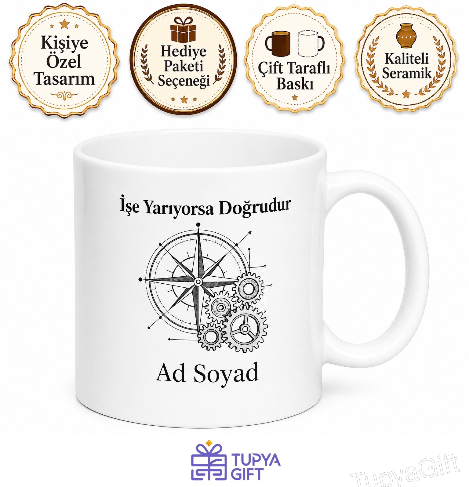 Pragmatist Yaklaşım İşe Yarıyorsa Doğrudur Pratik Kupa Bardak Hediye