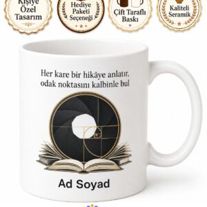 Fotoğraf Kitapları Odak Noktası Lens Diyaframı Altın Oran Kuralı Kupa Bardak Hediye