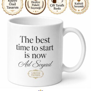 Limited Edition Baskılı Sınırlı Üretim İngilizce Kupa Bardak Özel Tasarım Hediye