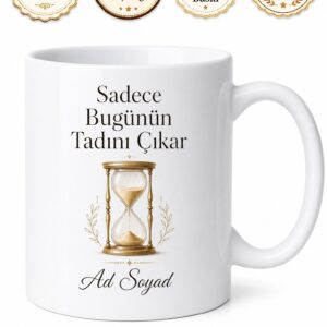 Sadece Bugünün Tadını Çıkar Carpe Diem Felsefesi Kupa Bardak Hediye