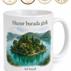 Samsun Ayvacık Suat Uğurlu Barajı Kirazlık Adası Gizli Cennet Manzarası Kupa Bardak Hediye