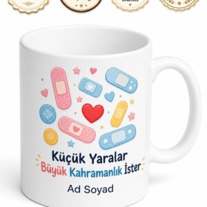 Yara Bandı Kullananlara Su Geçirmez Yara Bandı Çocuk Yara Bandı Kesik Çizik Kupa Hediye Bardak