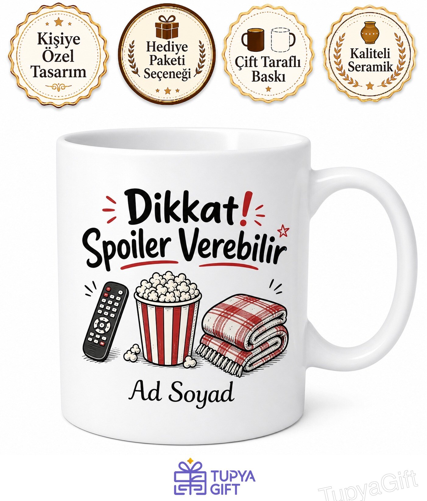 Dizi Maratonu Yapanlara Dizi Kolik Sezon Finali Spoiler Kupa Bardak Hediye