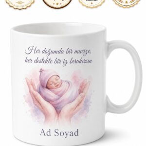 Doula Doğum Destekçisi Ve Anne Yardımcısı Kahve Kupası Hediye Bardak