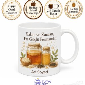 Fermentasyon Uzmanı Kombucha Ve Kefir Üstadı Çay Kupası Hediye Bardak