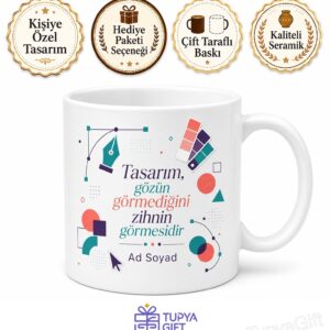 Grafik Dünyasının İllüzyonisti Grafik Tasarımcı Kupa Bardak Hediye