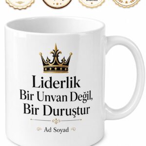 I'm The Boss Temalı Patron Benim İngilizce Kahve Kupası Hediye Baskılı Kupa Bardak