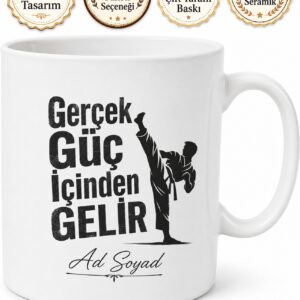 Martial Arts Is Life Baskılı Dövüş Sanatları Hayattır İngilizce Kupa Bardak Hediye