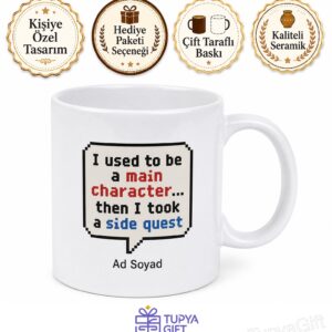 NPC Yazılı Esprili İngilizce Kupa Bardak Gamer Hediye Oyuncu Mug
