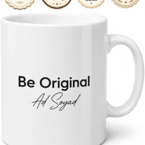Original Yazılı Orijinal İngilizce Çay Kupası Porselen Kupa Bardak Hediye