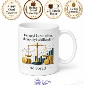 Oyun Ekonomisti Oyun İçi Para Ve Ödül Dengesini Kuran İsim Yazılı Kupa Bardak Hediye