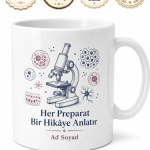 Pathologist Temalı Patologlara Özel İngilizce Baskılı Kupa Bardak Hediye