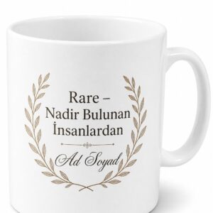 Rare Baskılı Nadir Bulunan İnsanlara Özel Tasarım Kupa Bardak Hediye