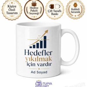 Satış Hedeflerini Yıkan Satış Müdürü Kahve Kupası Hediye Bardak