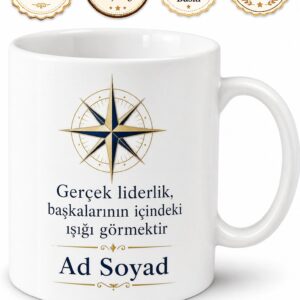 Yönetici Koçu Liderleri Parlatan Uzman İsme Özel Kupa Bardak Hediye